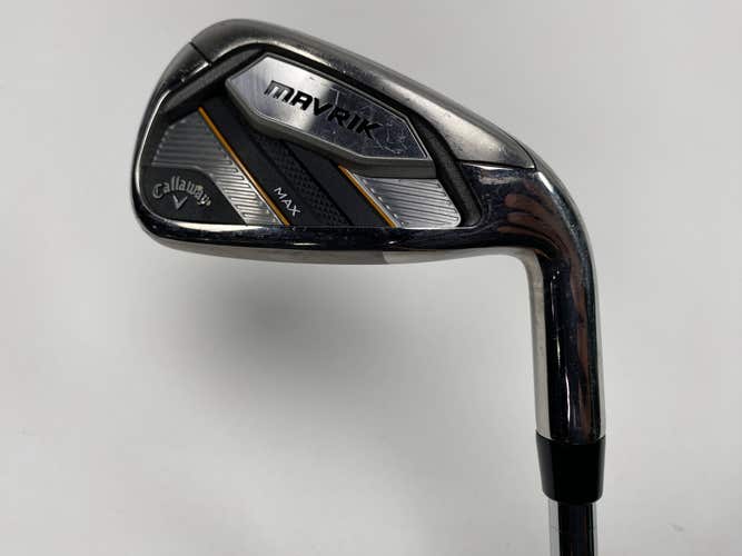 Callaway Mavrik Max Single 7 Iron KBS Max 90g Stiff Steel Mens RH