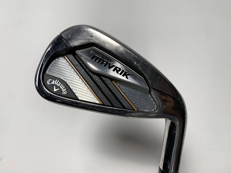 Callaway Mavrik Single 7 Iron True Temper Elevate VSS 95g Stiff Steel Mens RH
