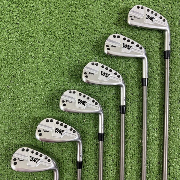 Pxg 0311P Gen 3 Iron Set 6-PW GW Aerotech Steelfiber i80 Regular +1/2 Long