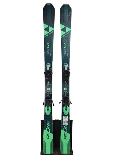 Used 2021 Fischer RC One 82 GT Skis (159cm) w/ Fischer RSW 11 Bindings