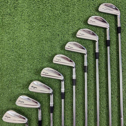 Ben Hogan Radial Iron Set 2-PW Apex 3 Steel Regular Vintage Blades Right Handed