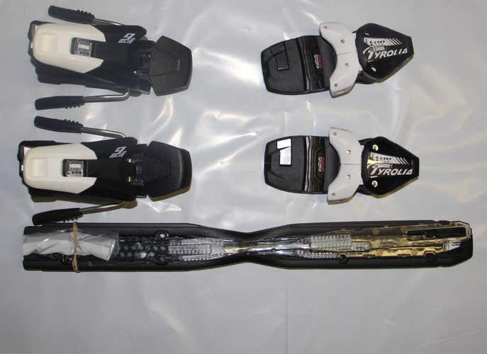 NEW Tyrolia ski bindings adult SLR 9.0 GW adjustable ski bindings black  /white new