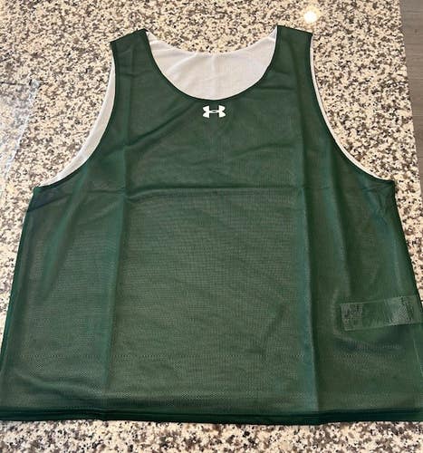 Under Armour Gilman team lacrosse jersey reversible Mens green XL