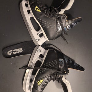 Graf Supra 502 Hockey Skates Wide Width 5 (Used Twice) great condition!)