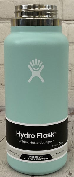 Hydro Flask 32oz Wide Mouth Replacement Bottle Temp Shield Leak Proof Blue