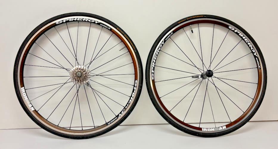 Spinergy Xaeo-X Ironman 9-Speed 28/20-Spoke Aluminum 650C Wheelset +Tires
