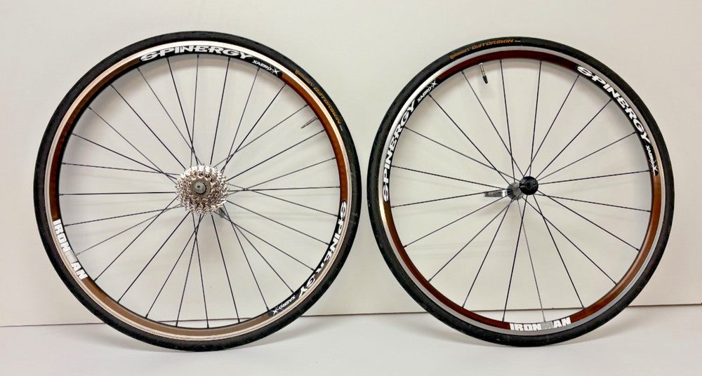 Spinergy Xaeo-X Ironman 9-Speed 28/20-Spoke Aluminum 650C Wheelset +Tires
