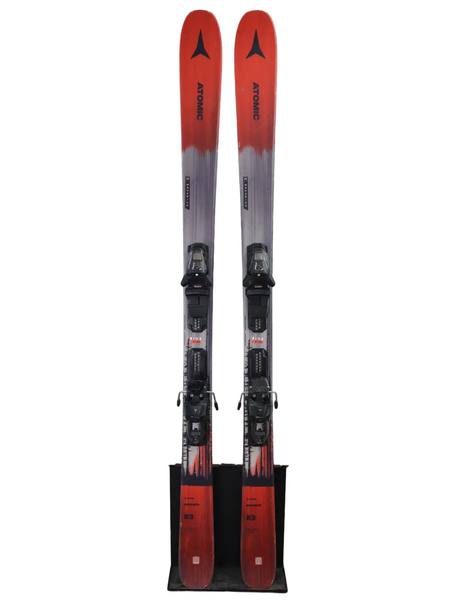 Used 2022 Atomic Maverick 83 Skis (165cm) w/ Atomic M 10 Bindings