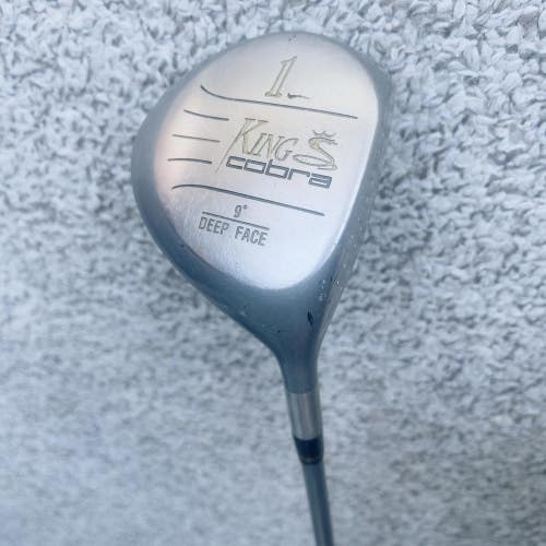 King Cobra Mens Right Handed Golf Club Driver 9 Degree S Flex