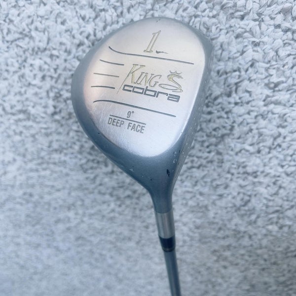 King Cobra Mens Right Handed Golf Club Driver 9 Degree S Flex