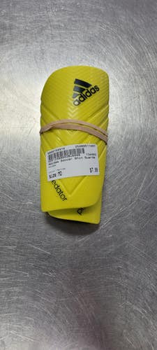 Used Adidas Soccer Shin Guards Junior Yellow MD 11497-S000150916