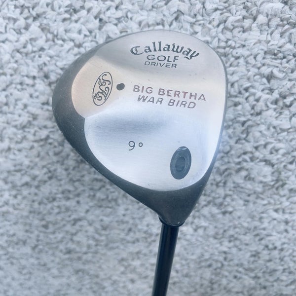 Callaway Big Bertha War Bird Mens Right Handed Golf Club Driver 9 Degree R Flex