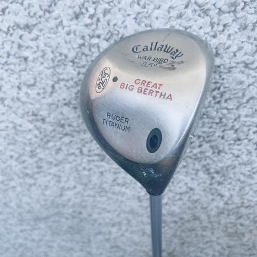 Callaway Great Big Bertha Titanium Mens RH Golf Club Driver 8.5 Degree F Flex