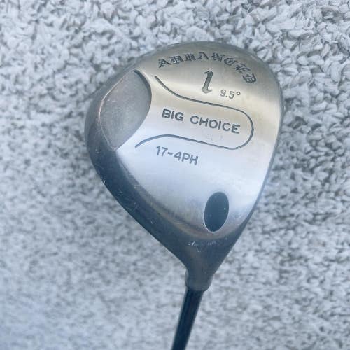 Advanced Mens Right Handed Golf Club Driver 9.5 Degree S Flex