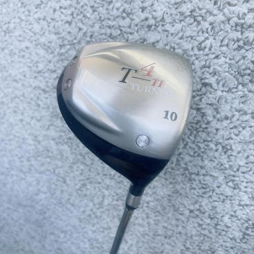 Turner T4 TI Mens Right Handed Golf Club Driver 10 Degree S Flex