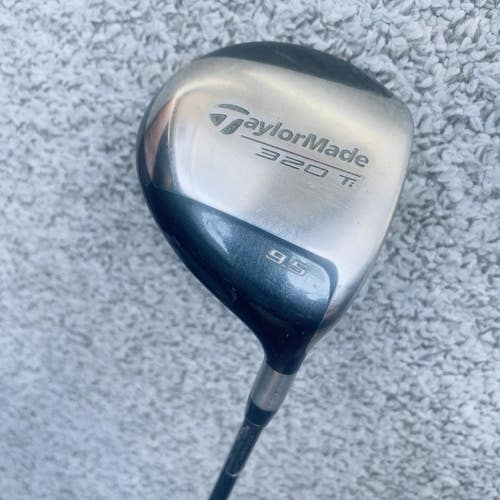TaylorMade 320 TI Mens Right Handed Golf Club Driver 9.5 Degree S Flex