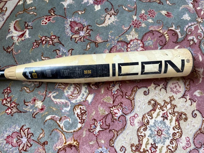 2025 Rawlings Icon Composite USABat Certified Bat (-8) 23 oz 31" (Used)
