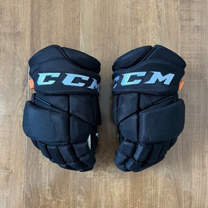NHL Pro Stock CCM Pro JetSpeed (HGPSJPP) 13" Inch Hockey Gloves - Anaheim Ducks