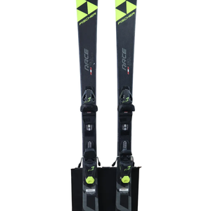 Used 2022 Fischer RC4 Race Jr Skis (130cm) w/ Fischer FJ 7 AC Bindings