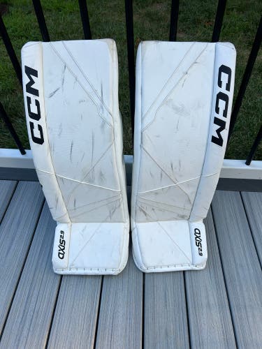 31"  CCM Axis 2.9 Goalie Leg Pads (Used)