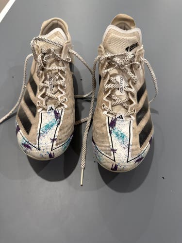Men's  Size M 10 Adidas Adizero Electric Molded Cleats (Used)
