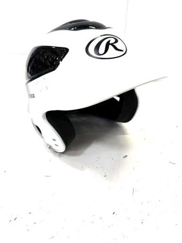 Used Rawlings 6 1/2  7 1/2 Batting Helmet No Mask Black One Size 11860-S000295371