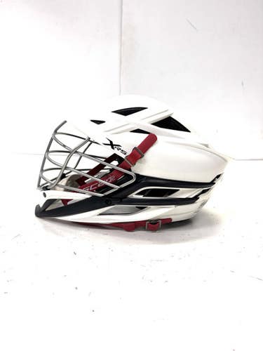 Used Cascade XRS Lacrosse Helmet White One Size 11860-S000295422