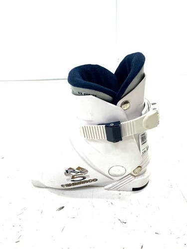 Used SANMARCO Girls DH Ski Boot White 160 MP - Y09 11860-C000295474