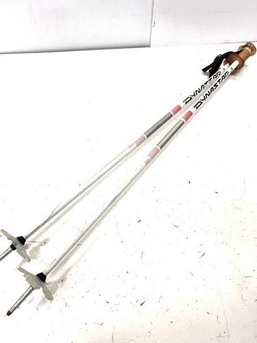 Used Dynastar WHITE Womens DH Ski Pole White 110 cm / 44 in 11860-S000295547