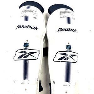 Used Reebok 2K Youth Shin Guards White 11" 11860-S000295197