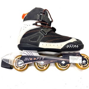 Used Ultra Wheels XL3 Senior Rec Fitness Skates Black Senior 12 11860-S000295323