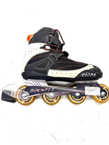 Used Ultra Wheels XL3 Senior Rec Fitness Skates Black Senior 12 11860-S000295323