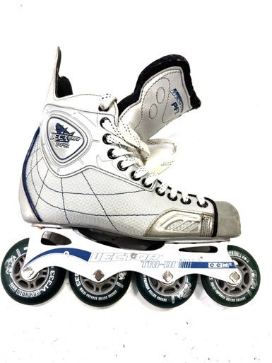 Used CCM Roller Hockey Skates Grey Senior 6 11860-S000295324