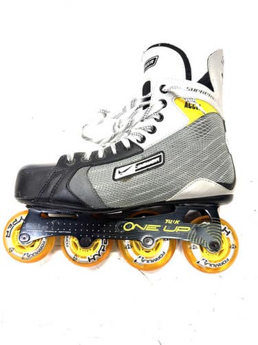 Used Bauer Roller Hockey Skates Grey Senior 10 11860-S000295325