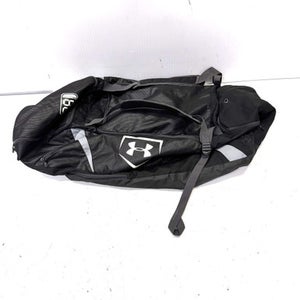 Used Under Armour BASEBALL BAG BB/SB Player Carry Bag Black 11860-S000294676