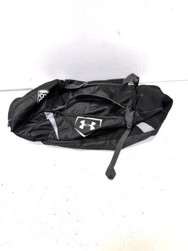 Used Under Armour BASEBALL BAG BB/SB Player Carry Bag Black 11860-S000294676