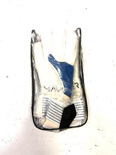 Used MAUER Soccer Goalie Gloves Royal Blue 8 11860-S000294975