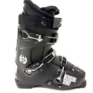 Used Nordica NERO Mens DH Ski Boot Black 275 MP - M09.5 - W10.5 11860-S000294977