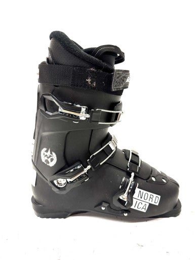 Used Nordica NERO Mens DH Ski Boot Black 275 MP - M09.5 - W10.5 11860-S000294977