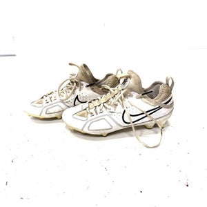 Used Nike LAX Cleats Mens White Senior 7 11860-S000295071