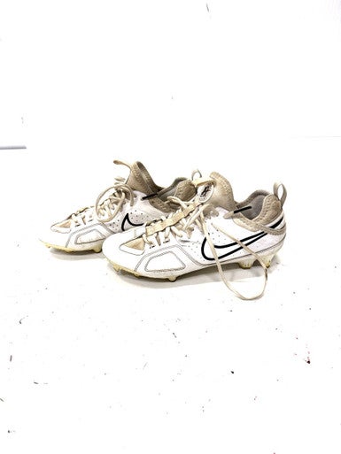 Used Nike LAX Cleats Mens White Senior 7 11860-S000295071