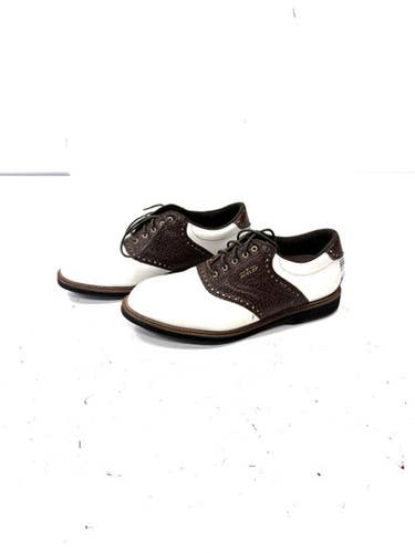 Used Dunlop Mens Golf Shoes White Senior 10.5 11860-S000295070