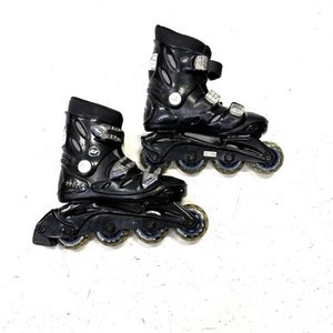 Used Ultra Wheels JR 3 Junior Rec Fitness Skates Black Junior 03 11860-C000295097