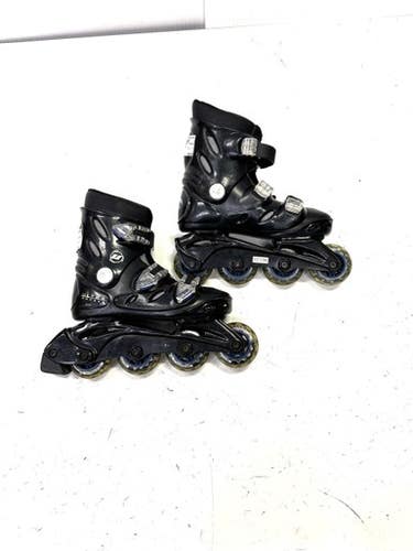 Used Ultra Wheels JR 3 Junior Rec Fitness Skates Black Junior 03 11860-C000295097