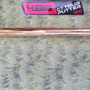 KBS CT TOUR 120 PVD GOLD 370 Putter Shaft 38" Uncut