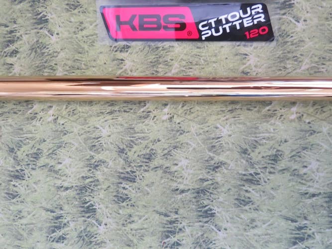 KBS CT TOUR 120 ROSE GOLD 370 Putter Shaft 38" Uncut