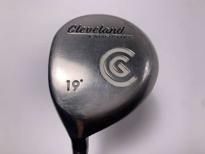 Cleveland Launcher Fairway Wood 19* Launcher Gold Stiff Graphite Mens LH