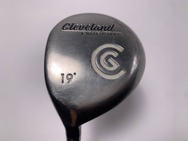 Cleveland Launcher Fairway Wood 19* Launcher Gold Stiff Graphite Mens LH