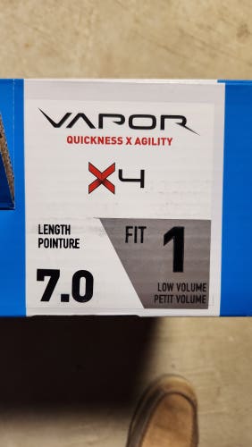 2025 Bauer Vapor X4 Size 7 Fit1 Hockey Skates - NEW