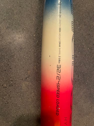 2025 Warstic Bonesaber Hybrid USABat Certified Bat (-8)  24 oz 32" (Used)